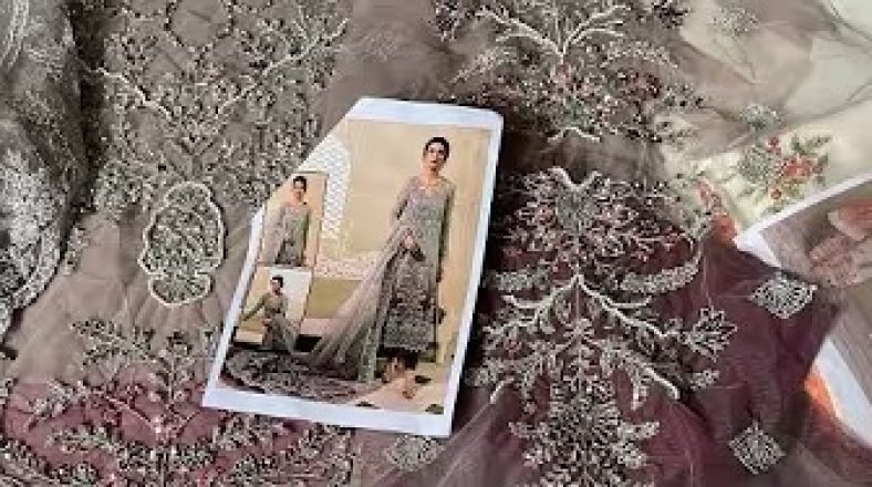 Bridal Embroidered Lehenga Demo Video