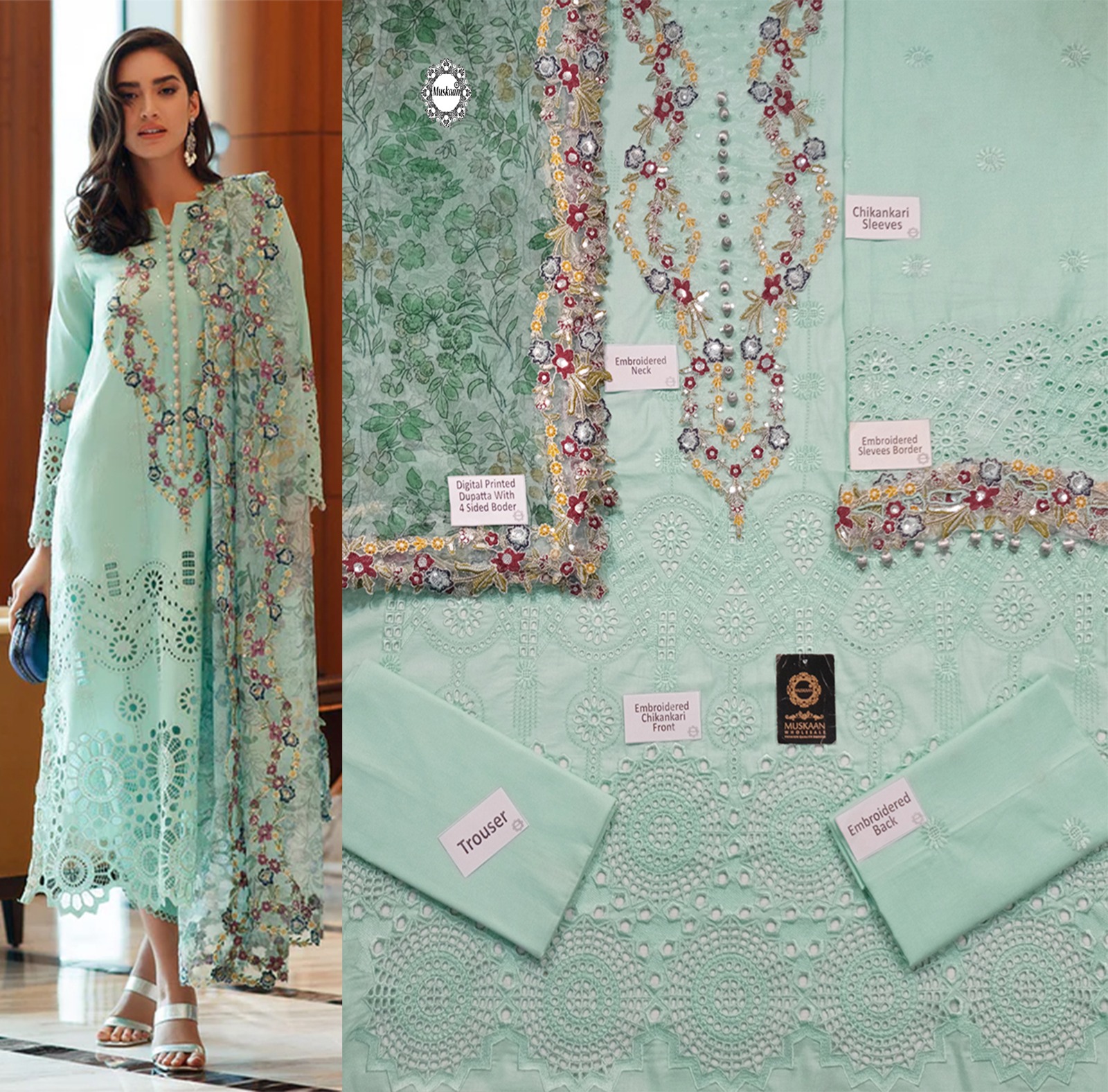 Chicken Kari Lawn Dress CODE CHKLAWN1 Andaaz Online Store