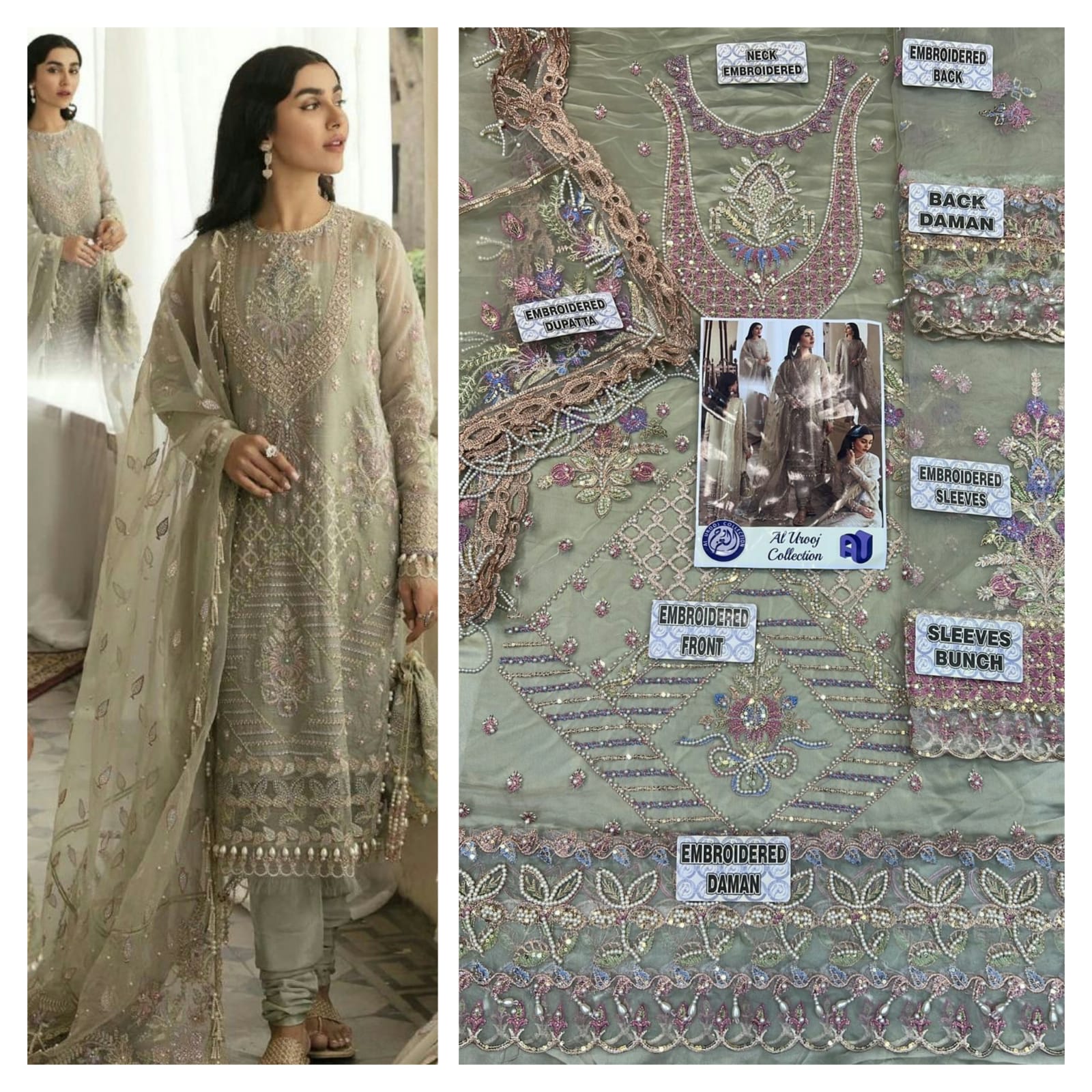 D-06 NAGHMANA Luxury formals Collection Unstitched