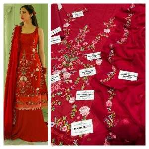 Lawn 90.70 Zara Shah Jahan 3 Pcs Embroidered Dress