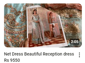 Wedding Reception Sky Blue Pret Online Shopping Video