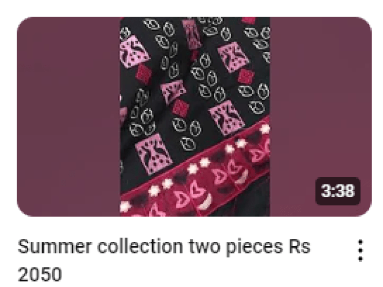 Casual Wear Lawn Embroidered Many In One Dress Video