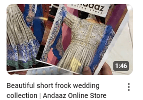 Elegant Embroidered Party Wear Maxy Dress Demo Video
