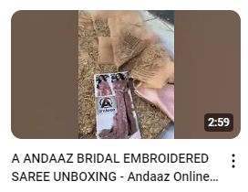 Elegant Heavy Embroidered Party Wear Saree Demo Video