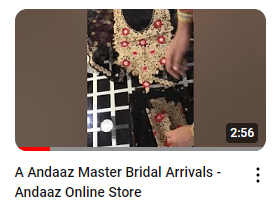Formal Wear Embroidered Three In One Frock Demo Video