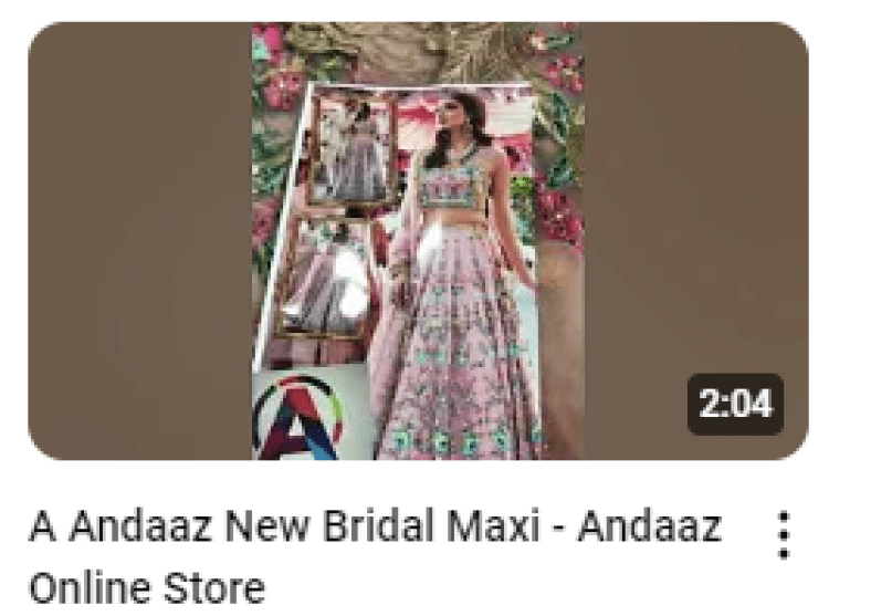 Heavy Embroidered Engagement Wear Bridal Lehenga Video
