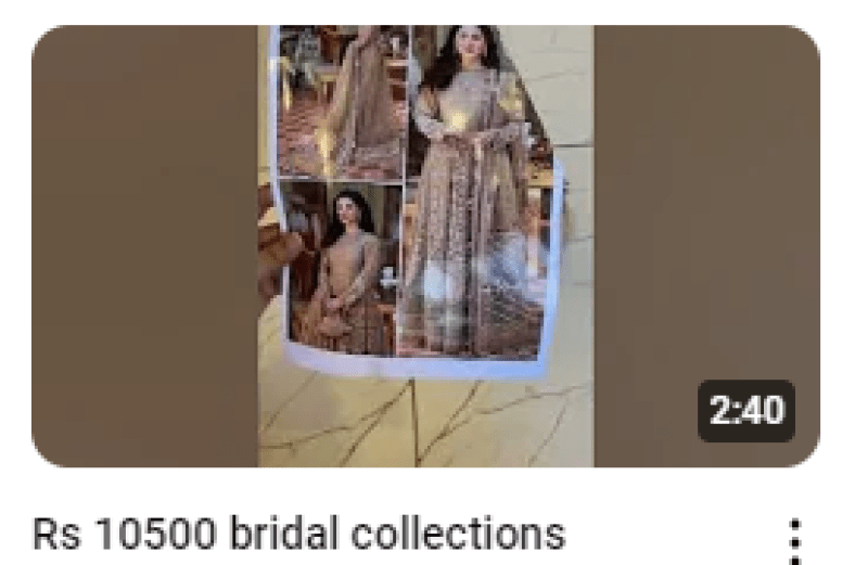 Heavy Embroidered Maxy Dress Demonstration Video