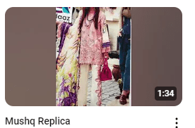 Swiss Lawn ChikanKari Embroidered Dress Demo Video