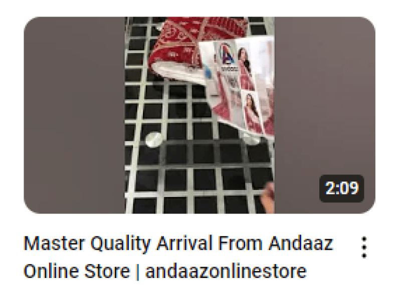 White Chiffon Fully Embroidered Party Dress Demo Video