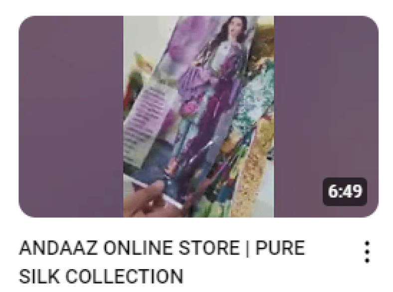 Silk Embroidered Many In One Stitched Shirts Demo Video