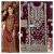 Maroon Embroidered And Sequinned Chiffon Party Wear Dress