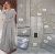 Silver Grey HandWork Embroidered Dress Wear By Maya Ali