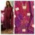 Purple Color Embroidered Lawn Dress